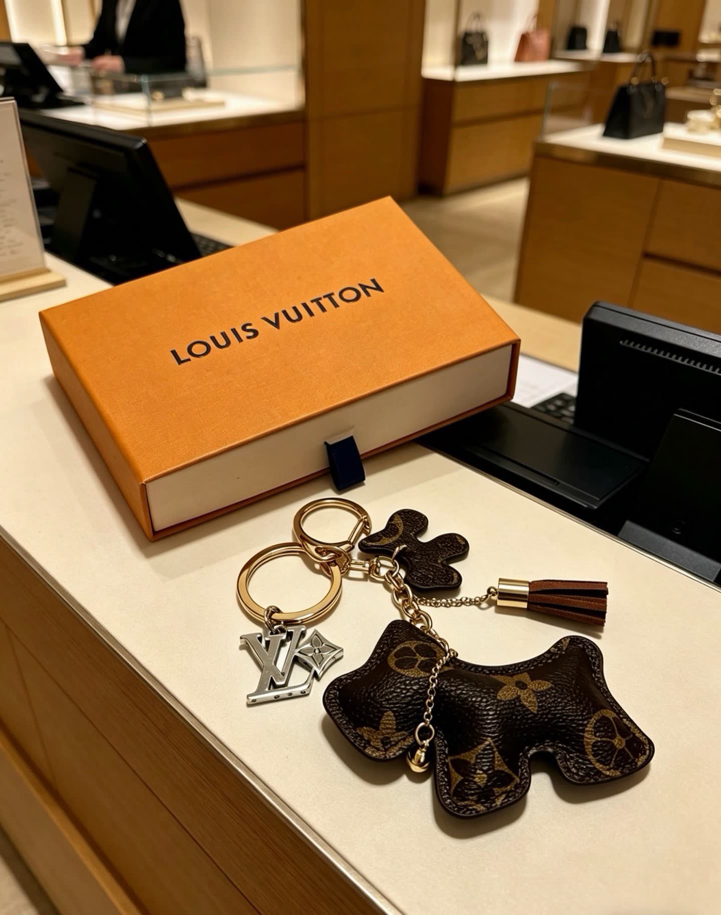 Louis Vuitton Monogram Keychain